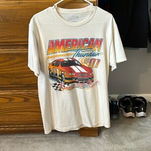 Men’s Vintage Natives of The Weekend American Thunder #01 Racing Tee